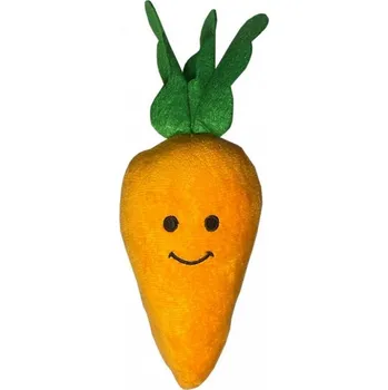 Hračka pro psa Mrkev plyš 20cm plyšová