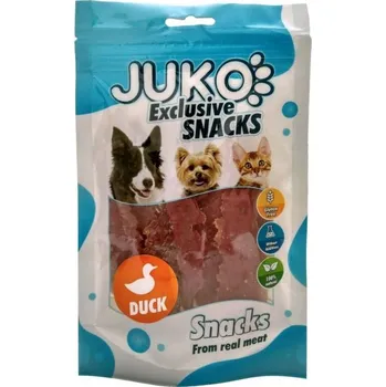 Krmivo pro psa JUKO Snacks Dry Duck jerky 70 g