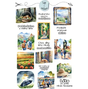 samolepka SAMOLEPKY SRPNOVÁ POHODA 4