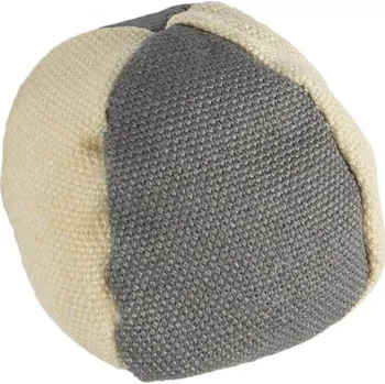 Hračka pro kočku Flamingo Hračka pro kočky Míč látkový GOTS 4,5cm