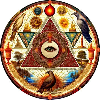 Puzzle WOODEN CITY Dřevěné Oko vesmíru EKO 505 dílků