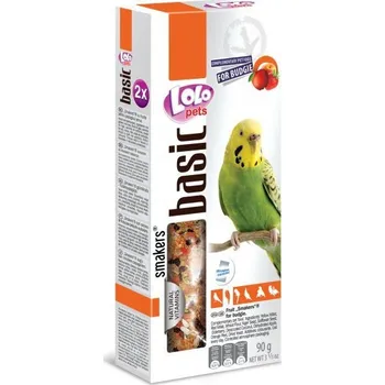 Krmivo pro ptáka LOLOPETS tyčinka vitam.andulka s ovocem 2ks