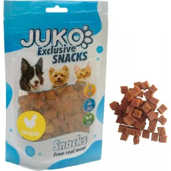 Krmivo pro psa JUKO Snacks Chicken with carrot and celery 70 g