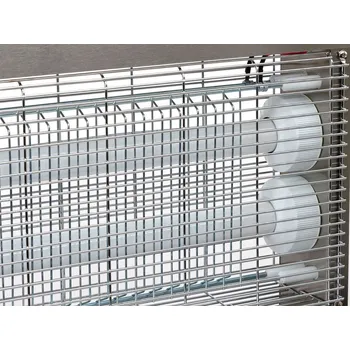 Chov hospodářského zvířete Hubič much elektrický EcoKill Inox IPX4 2030 nerez, 2 x 15 W