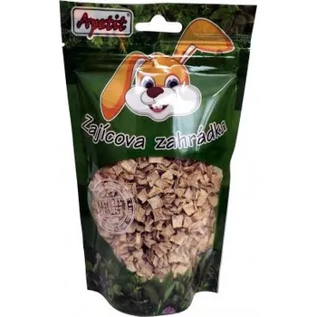 Krmivo pro hlodavce Apetit - ZAJÍCOVA ZAHRÁDKA - Petržel kořenová sušená – kostka 80g