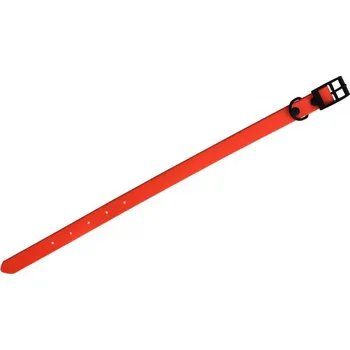 Obojek pro psa Obojek voděodolný 65cm/25mm neon oranžový