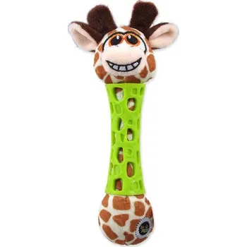 Hračka pro psa Hračka BeFUN TPR+plyš žirafa puppy 17 cm