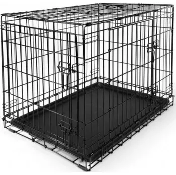 klec pro psa SKLÁDACÍ KOVOVÁ KLEC 62x46x53 cm