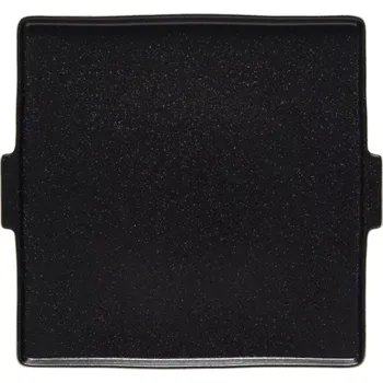 Talíř Talíř servírovací Costa Nova Notos 21x28,5 cm, černý, s uchy