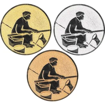 Svatební dekorace Rybář MINI emblémy A1č.59