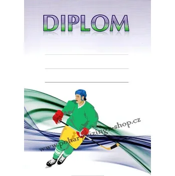 Hokej diplom A4 č.28