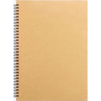 Samolepící bloček Trhací blok bez linek 265 x 375 mm Spirálový blok na kreslení a psaní Čisté listy Silný papír Vhodný na skicování i poznámky