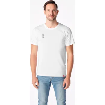 Pánské tričko CityZen AGEN Pánské tričko bílé s potiskem Rodina Velikost: 5XL