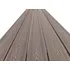 Terasové prkno WPC 3D dřevoplastové terasové prkno 400 x 14,5 x 2,1 cm, Coffee