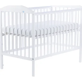 Dětská postýlka Elvisia Dětská postýlka LULAYA | bílá 60 x 120 cm