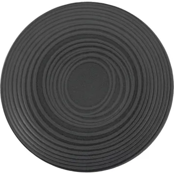 Talíř Talíř mělký Lava Stone 27 cm, černý