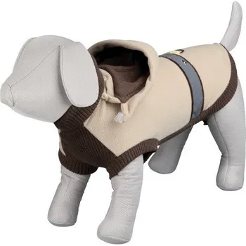 Obleček pro psa Obleček - flízová vesta POMPEI,béž/hnědá S 33cm