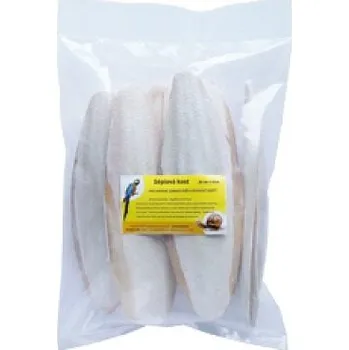 Krmivo pro ptáka Sépiová kost broušená 25cm (+/-3cm) 8 ks