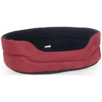 Pelíšek pro psa bordó pelech DUO č.2 47x40x14cm