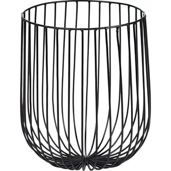 chlebník Košík SERAX Metal Sculptures L 20x20 cm, černá