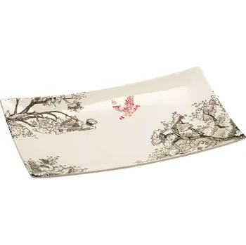 Talíř Talíř obdélníkový Le COQ Kerasiá 25,5x15,5 cm