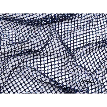 Pružná síťovina s broušenými kamínky metráž, barva 3 modrá tmavá modrá tmavá