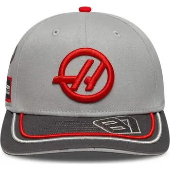 Kšiltovka Týmová kšiltovka Haas F1 MoneyGram tmavě šedá - Oliver Bearman