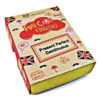 Anglický jazyk Fun Card English: Present Perfect Continuous