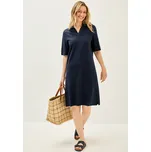 Dámské šaty CECIL 144554 Barva: Modrá, Velikost: XL