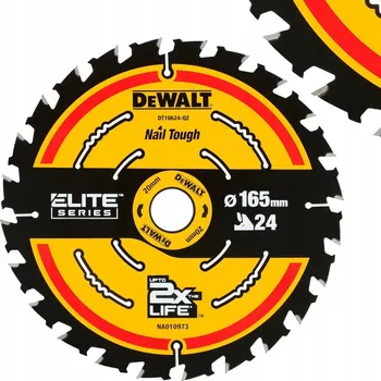 Pilový kotouč DeWALT Extreme DT10624 165 x 20 x 1,6 mm 24 zubů