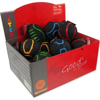 Hračka pro psa Displej hračky DOG FANTASY Latex Sport Balls 20ks
