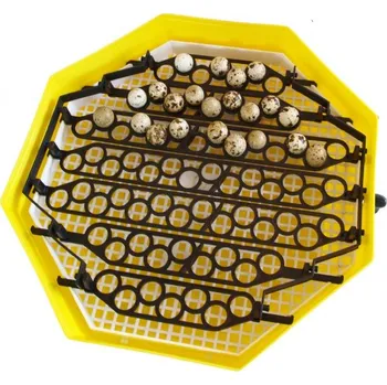 Umělá líheň Otočný rošt na křepelčí vejce pro líhně CLEO KŘEPELKA