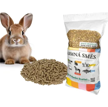 Krmivo pro hospodářské zvíře VKS Pohledští Dvořáci KKV s kokcidiostatiky granule (Emanox; 25 kg)