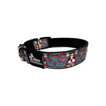 Obojek pro psa Obojek DINOFASHION Boho 35/2,5cm