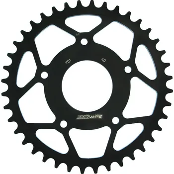 Řetězová sada pro motocykl Řetězová rozeta SUPERSPROX RFE-701:40-BLK černý 40 zubů, 520