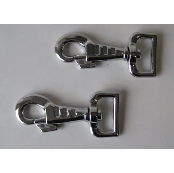 Vodítko pro psa Karabina s hranatým okem 25/75