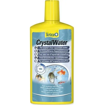 Akvarijní chemie Tetra Crystal Water 250ml - Přípravek pro křišťálově čistou vodu, čištění vody v akváriu