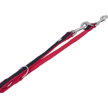 Vodítko pro psa Vodítko nylon Mesh Preno přep. 200cm x 20-25mm červené Nobby