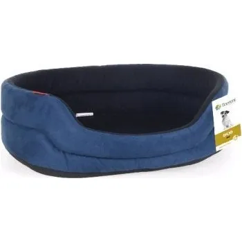 Pelíšek pro psa Pelech DUO č.1,41x32x14cm - tm.modrý