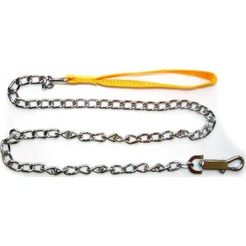 Vodítko pro psa Vodítko řetěz s nylon. uchem 1,6mm x 120cm