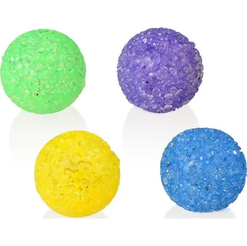 Hračka pro kočku Trixie Míček Glitzerball 4 cm