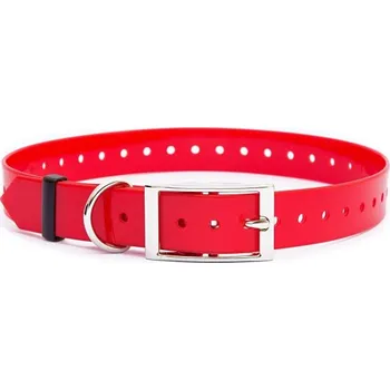 Plastový obojek s okem, 25 mm x 70 cm, červený