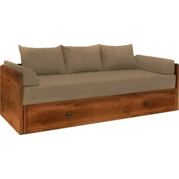 Pohovka Orfa mix INDIANA rozkládací pohovka komplet JLOZ 80/160 Hnědá