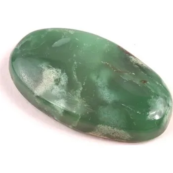 Přírodní kámen Kabošon Chrysopras č.5532 (32x18x6mm)