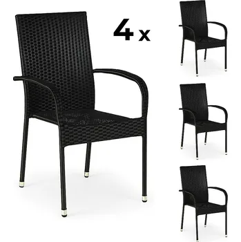 Elvisia Zahradní židle MÄLEN | 4 kusy