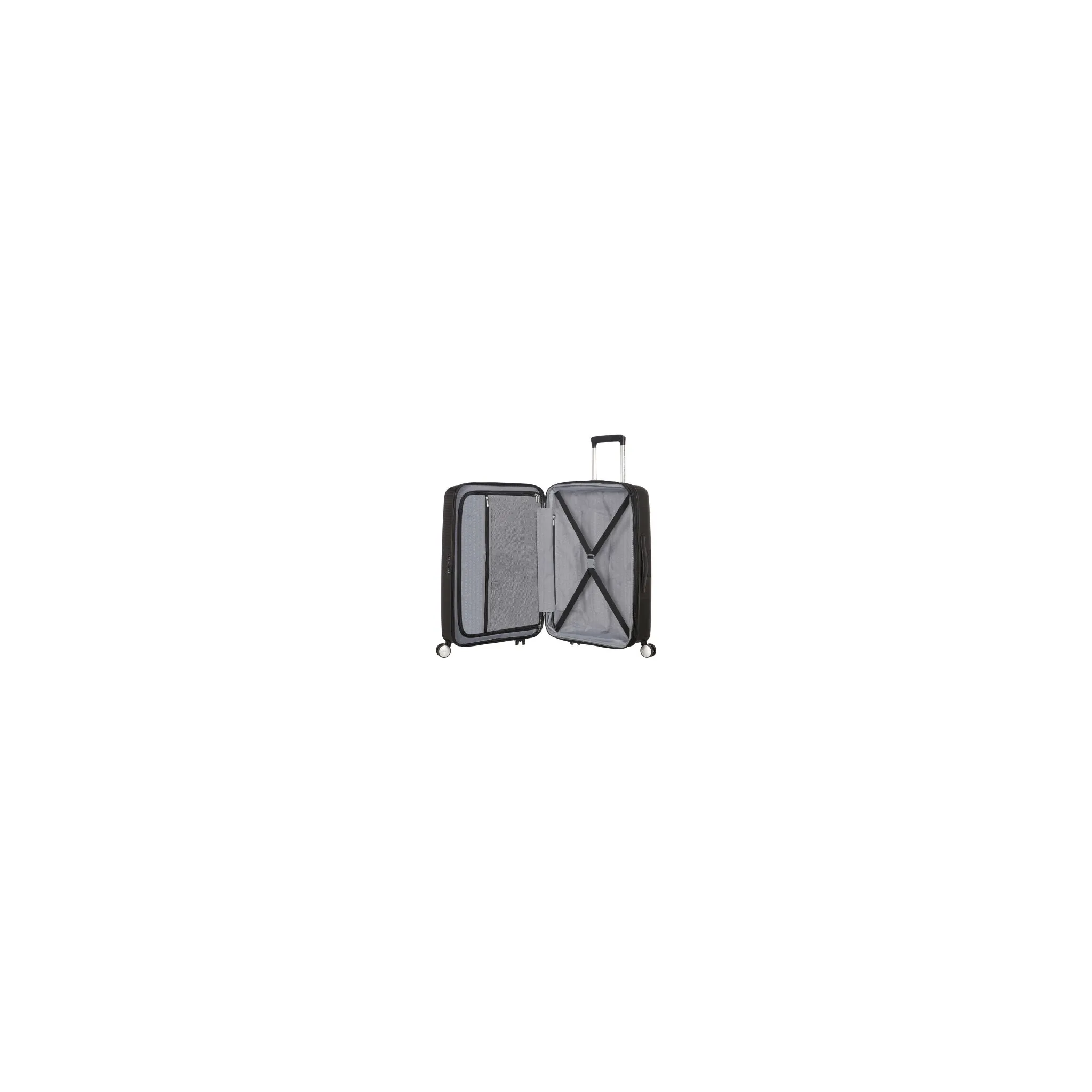 Fotografie 1 -  American Tourister Soundbox Spinner 77 Exp Stone Blue