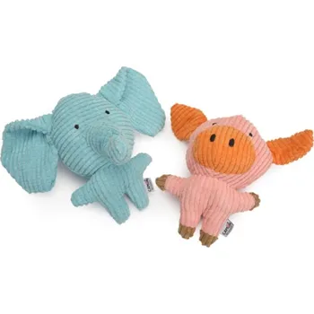 Hračka pro psa HRAČKA PRASÁTKO SLON 18 cm