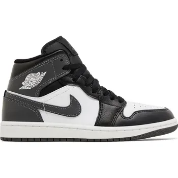 Pánská móda Air Jordan Jordan 1 Mid Black White Iron Grey Velikost: 38