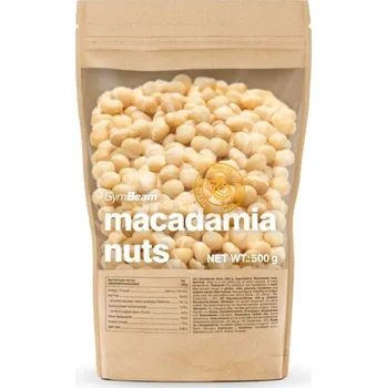 Anabolizér Makadamové ořechy - GymBeam Balení (g): 500 g