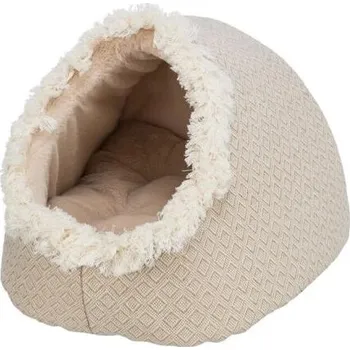 Pro kočku Jeskyňka BOHO, 35 x 26 x 41 cm, béžová